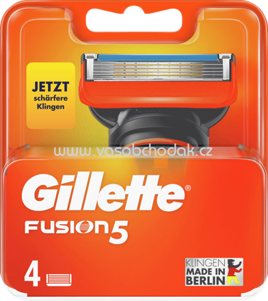 Gillette Rasierklingen Fusion 5, 4 St