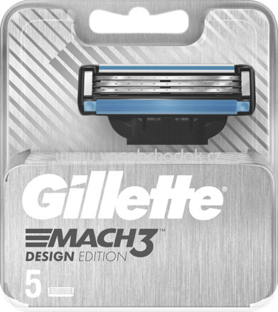 Gillette Rasierklingen Mach 3 Design Edition, 5 St