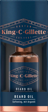 King C. Gillette Bartöl, 30 ml