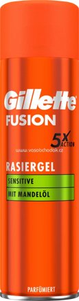 Gillette Rasiergel Fusion 5 sensitiv, 200 ml