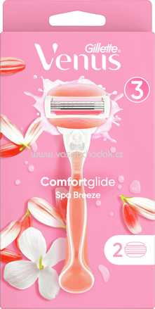 Gillette Venus Rasierer Comfort Glide Spa Breeze, 1 St