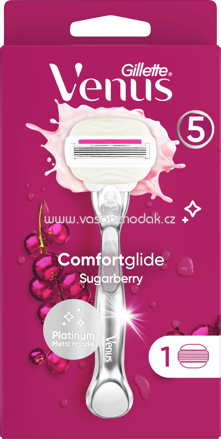 Gillette Venus Rasierer Comfort Glide Sugarberry, 1 St