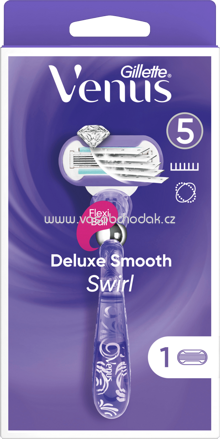 Gillette Venus Rasierer Deluxe Smooth Swirl, 1 St