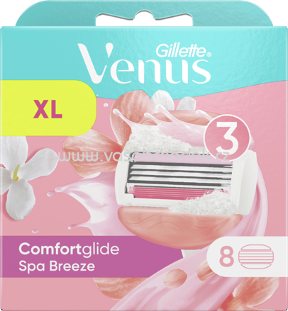 Gillette Venus Rasierklingen Comfort Glide Spa Breeze, 8 St