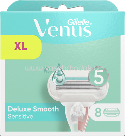 Gillette Venus Rasierklingen Deluxe Smooth Sensitive, 8 St