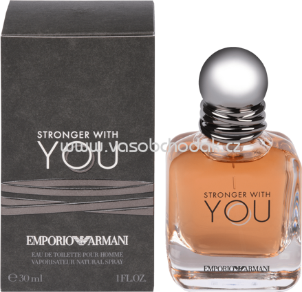 Giorgio Armani Eau de Toilette Stronger With You, 30 ml