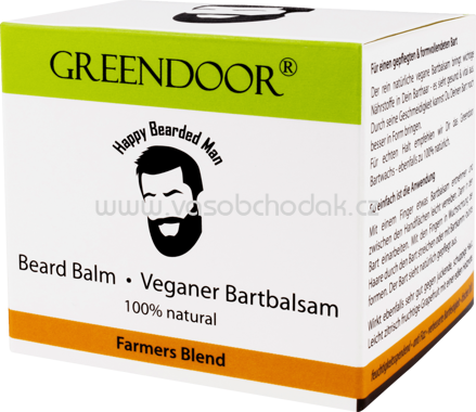 Greendoor Bartbalsam, 50 ml