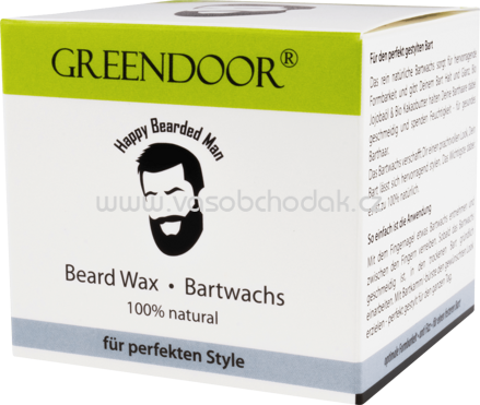 Greendoor Bartwachs, 50 ml