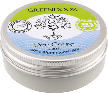 Greendoor Deo Creme Classic, 50 ml