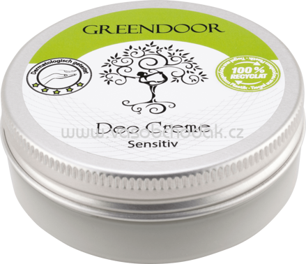 Greendoor Deo Creme Sensitiv, 50 ml