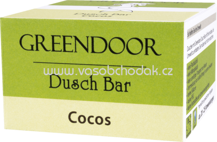 Greendoor Feste Dusche Cocos, 75g