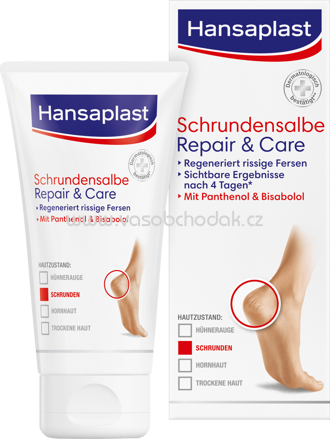 Hansaplast Fuß-Creme, Schrundensalbe Repair & Care, 40 ml