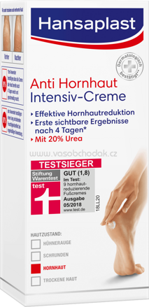 Hansaplast Fuß-Creme Anti-Hornhaut Intensive, 75 ml