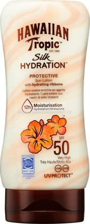 Hawaiian Tropic Sonnenmilch Silk Hydration LSF 50, 180 ml