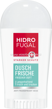 Hidrofugal Deo Stick Antitranspirant Dusch-Frische, 40 ml