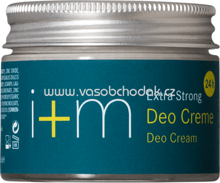 i+m Naturkosmetik Berlin Deo Creme Extra Strong, 30 ml