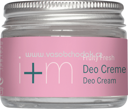 i+m Naturkosmetik Berlin Deo Creme Fruity Fresh, 30 ml