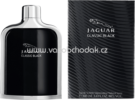 Jaguar Eau de Toilette Classic Black, 100 ml