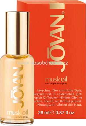 Jovan Eau de Toilette Musk Oil, 26 ml
