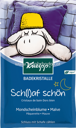 Kneipp Badesalz Sch(l)af schön, 60g