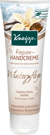 Kneipp Handcreme repair Winterpflege Cupuaco Nuss & Vanille, 75 ml