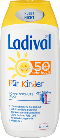 Ladival Sonnenmilch Kids LSF 50+, 200 ml