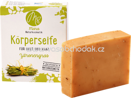 Mara Naturkosmetik Körperseife Zitronengras, 90g