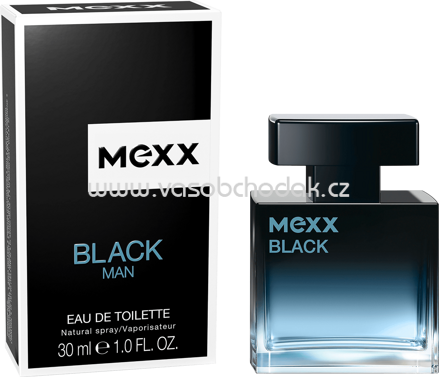 Mexx Eau de Toilette Black Man, 30 ml