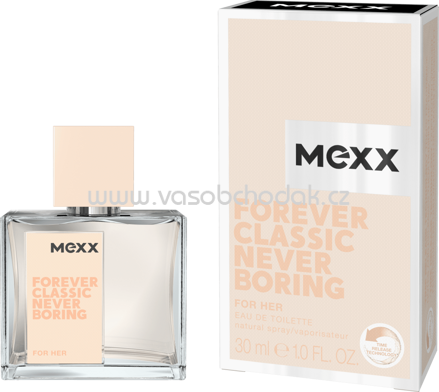 Mexx Eau de Toilette Forever Classic Never Boring Woman, 30 ml