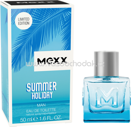 Mexx Eau de Toilette Summer Holiday Man, 50 ml