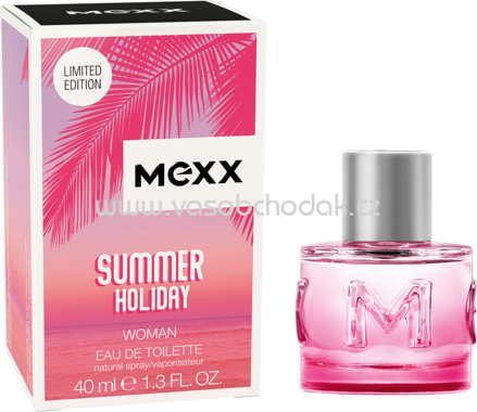 Mexx Eau de Toilette Summer Holiday Woman, 40 ml