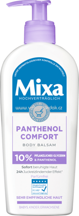 Mixa Bodylotion Panthenol Comfort, Pflegender Körperbalsam, 250 ml