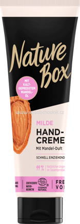 Nature Box Handcreme mild Mandel, 75 ml