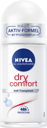 NIVEA Deo Roll On Antitranspirant dry comfort, 50 ml