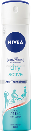 NIVEA Deo Spray Antitranspirant dry active, 150 ml