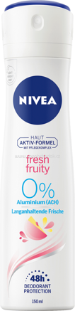 NIVEA Deo Spray Deodorant fresh & fruity, 150 ml