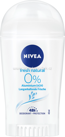 NIVEA Deo Stick Deodorant Fresh Natural, 40 ml