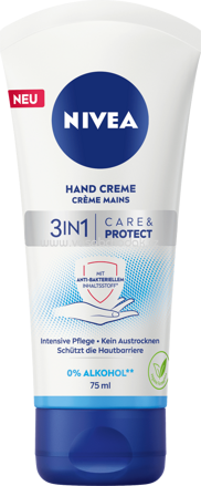 NIVEA Handcreme care & protect 3in1, 75 ml
