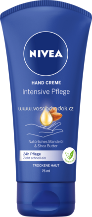 NIVEA Handcreme intensive Pflege natürliches Mandelöl und Sheabutter, 75 ml