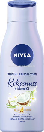 NIVEA Bodylotion Sensuals Coconut, 200 ml