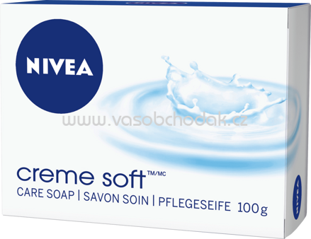 NIVEA Seifenstück Creme Soft, 100g