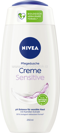 NIVEA Cremedusche Creme Sensitive, 250 ml