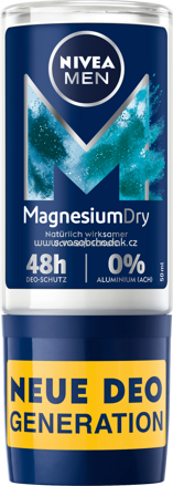 NIVEA MEN Deo Roll-On Magnesium Dry, 50 ml