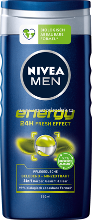 NIVEA MEN Dusche Energy, 250 ml