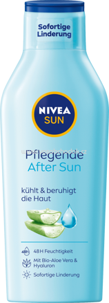 NIVEA SUN After Sun Lotion, Bio-Aloe Vera & Hyaluron, 400 ml