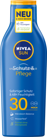 NIVEA SUN Sonnenmilch Schutz & Pflege LSF 30, 250 ml