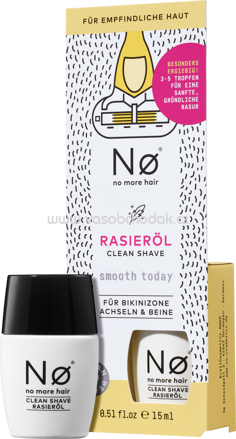 Nø more hair Rasieröl, 15 ml