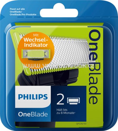 Philips OneBlade Rasierklingen, 2 St