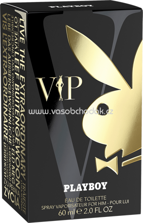 Playboy MEN Eau de Toilette VIP for him, 60 ml