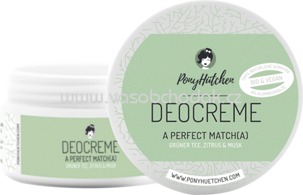 Ponyhütchen Deo Creme A Perfect Matcha, 50 ml